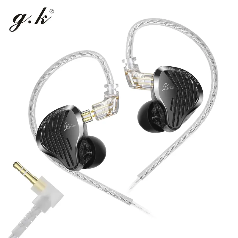 Audiophile Headphone Wired - Auriculares intrauditivos con cable Gk Kunten,