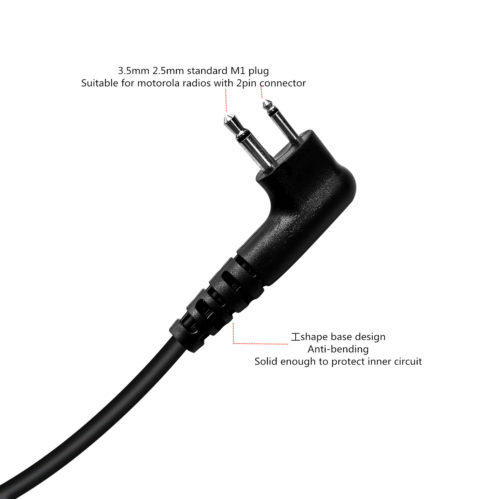 Kit de vigilancia de auricular - Wired Earphone Mic reseña y precio