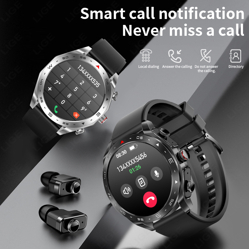 Reloj Inteligente LIGE TWS 2 e - Wireless Earbuds Tws reseña y precio