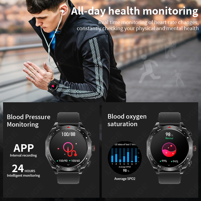Reloj Inteligente LIGE TWS 2 e - Wireless Earbuds Tws reseña y precio