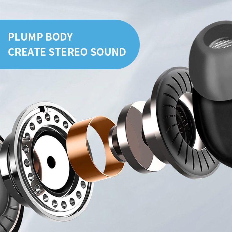 Auriculares deportivos con cab - Wired Earphone Mic reseña y precio