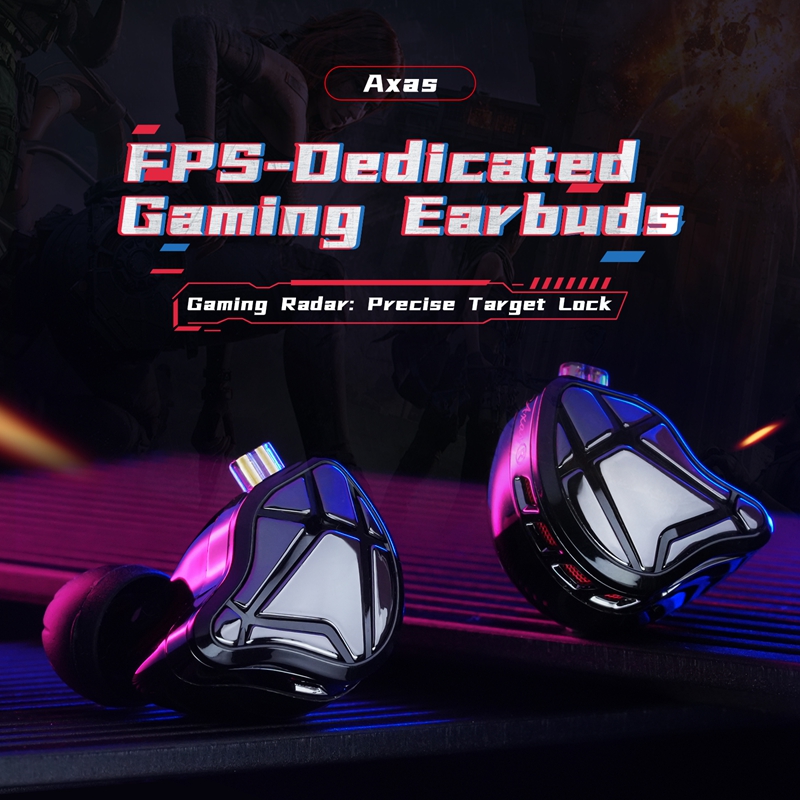    Auriculares KZ Axas FPS Ga - Audiophile Headphone Wired reseña y precio